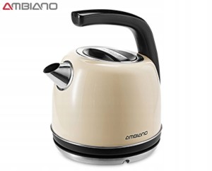 CZAJNIK Elektryczny 3000W z REGULACJĄ Temperatury AMBIANO GT-WKE BEŻOWY (Outlet)