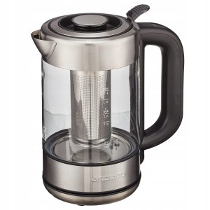 Czajnik elektryczny szklany z regulacją temp 2200W GT-TGWK-01 (Outlet)