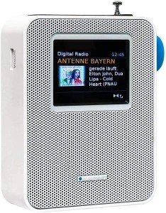 Radio sieciowe gniazdkowe Bluetooth FM DAB+ Blaupunkt PDB200 WH 