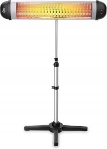 Tarasowy zewnętrzny promiennik ciepła Grzejnik stojak Suntec 3000W (Outlet)