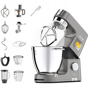 Robot Kuchenny planetarny Mikser Kenwood KWL90.594SI Chef XL Malakser z kostkarką