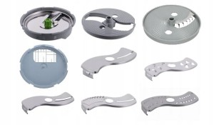 Zestaw tarcz do malaksera blendera ręcznego Braun MQ9195XLI frytki kostka (Outlet)