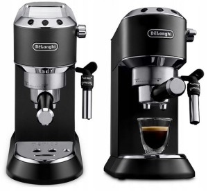 Ciśnieniowy Ekspres kolbowy do kawy ze spieniaczem DeLonghi EC685.BK (1)