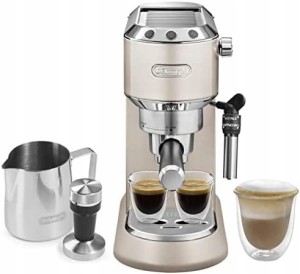 Ciśnieniowy Ekspres kolbowy do kawy ze spieniaczem DeLonghi EC785.BG  (Outlet)