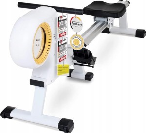 Wioślarz składany 8 poziomów magnetyczny hamulec SportPlus SP-MR-020-W 