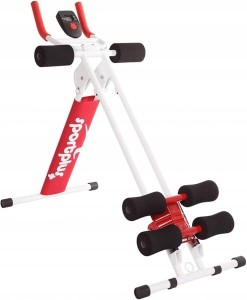 Trenażer brzucha Sprzęt treningowy siłownia SportPlus SP-ALB-011-R  (Outlet)