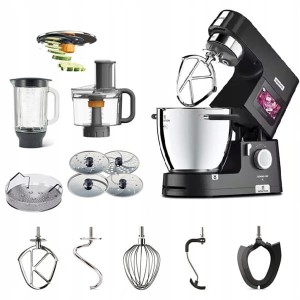 Robot Kuchenny Mikser Planetarny Gotujący malakser z kostkarką Kenwood KCL95.424BK   (Outlet)