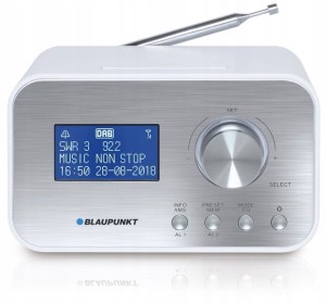 Radiobudzik Radio DAB+/USB Blaupunkt CLRD30WH (Outlet)