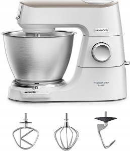 Robot Kuchenny Planetarny Mikser z wagą 1200W Kenwood KVC65.001WH  (Outlet)