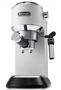 Ciśnieniowy Ekspres kolbowy do kawy ze spieniaczem Slim DeLonghi EC685.W 