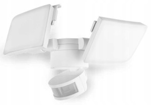 Lampa LED Ogrodowa Reflektor zewnętrzny czujnik ruchu LightWay 872-B-W 