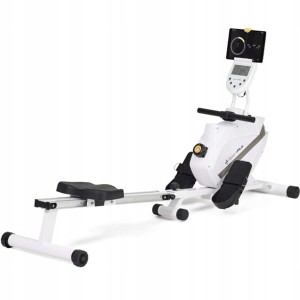 Wioślarz magnetyczny, składany Ergometr cichy SportPlus SP-MR-1200-W-iE 