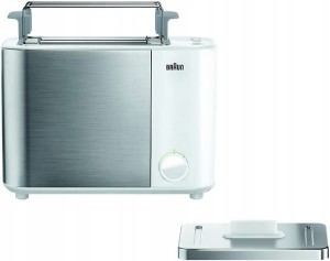 Toster opiekacz z rusztem do pieczywa 1000W Braun HT5010WH 
