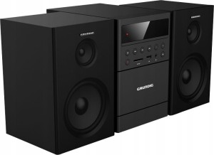 Mini Wieża Radio CDmp3 USB AUX kaset GRUNDIG MS300 (Outlet)
