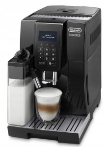 Ekspres ciśnieniowy do kawy z młynkiem spieniacz Delonghi ECAM353.75.B (Outlet)