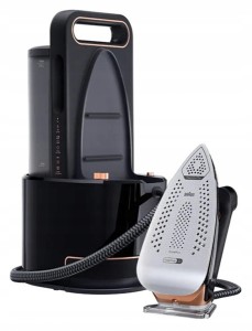 Żelazko z generatorem pary Stacja parowa Braun CareStyle 9 IS9090BK 