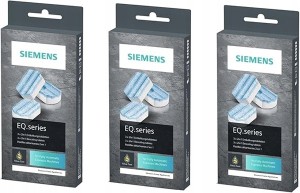 Tabletki odkamieniające 3x 3szt zestaw odkamieniacz Siemens TZ80002A 2w1 