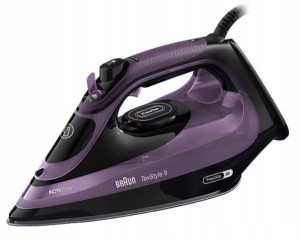 Żelazko parowe Inteligentny 3100W tryb iCare TexStyle 9 Braun SI9661VI