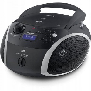 Boombox Radio GRUNDIG GRB4000 BT DAB+ CD USB MP3 czarny (1)