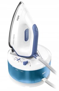 Żelazko z generatorem pary Stacja parowa Braun CareStyle Compact IS2143 