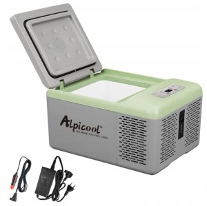 Lodówka samochodowa turystyczna 9L do -20°C 12/230V Alpicool C9P 