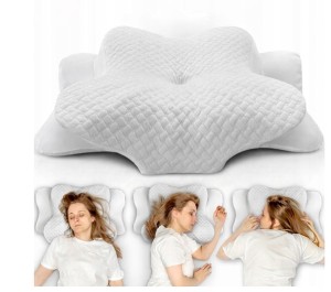 Poduszka Ortopedyczna Hipoalergiczna z Pianki Memory Motyl Glückstoff