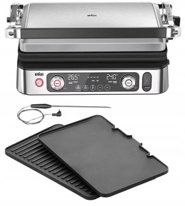 Grill elektryczny płyty 2200W Braun MultiGrill 9 Pro CG9160  (1)
