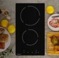 Płyta indukcyjna ceramiczna do zabudowy 2-płytowa Gudsunal C3006B-EU-2