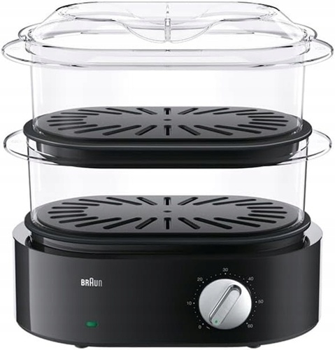 Urządzenie do gotowania na parze parowar Braun FS5100BK