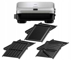 Grill elektryczny płyty gofownica toster opiekacz panini 3w1 Braun SM5038