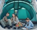 Namiot turystyczny duży przedsionek 5-osobowy rodzinny wodoodporny Luxury 5