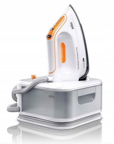 Żelazko z generatorem pary Stacja parowa Braun CareStyle Compact IS2561 WH