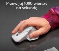 Myszka Logitech MX Master 4 dla Mac Apple jasno szary