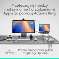 Myszka Logitech MX Master 4 dla Mac Apple jasno szary