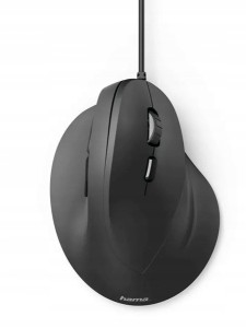 Mysz ergonomiczna praworęczna przewodowa hama ECM-500