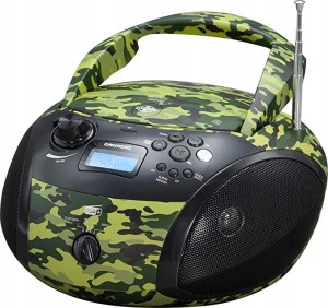 Boombox Radio GRUNDIG GRB4000 FM BT DAB+ USB moro (Outlet)