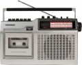 Radio retro magnetofon AM FM sieciowe bateryjne CROSLEY CT200
