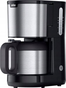 Ekspres do kawy przelewowy 1,2 l 9 filiżanek Braun PurShine KF1505 BK  (1)
