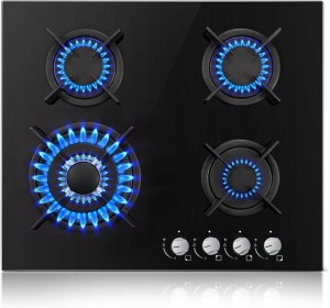Płyta gazowa 4 palniki szklana gaz ziemny/propan TopStrong EUT3C-B04 (Outlet)