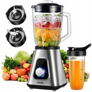 Blender Kielichowy Mikser stojący smoothie 1200W GDOR SF701C2