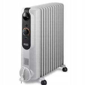 Grzejnik elektryczny olejowy 2500W 12 żeber Delonghi TRRSE1225