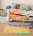 Termowentylator grzejnik farelka timer 83° Wi-Fi 1500W CLEVAST CL-EH01