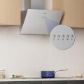 Okap kuchenny ścienny 60 cm A+++ CIARRA CBCS6762A