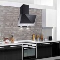 Okap ścienny skośny pochłaniacz 60cm Ciarra CBCB6736C