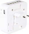 Plug Radio gniazdkowe przenośne FM BT AUX USB AudioAffairs PR001