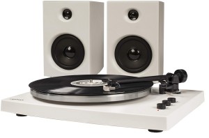 Gramofon z głośnikami 2-biegowy Przedwzmacniacz BT Crosley T150C WH