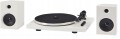 Gramofon z głośnikami 2-biegowy Przedwzmacniacz BT Crosley T150C WH