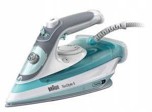 Mocne żelazko parowe 2700W TexStyle 3 Braun SI5017 GY 