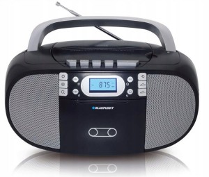 Radioodtwarzacz Boombox Radio FM Kaseta CD Blaupunkt B130BK