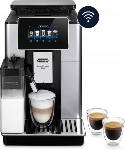 Ekspres ciśnieniowy do Kawy PrimaDonna Soul DeLonghi ECAM612.55.SB